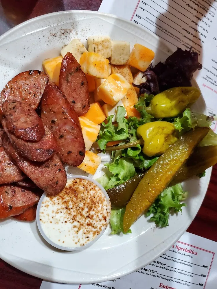 Sausage & Cheese Plate